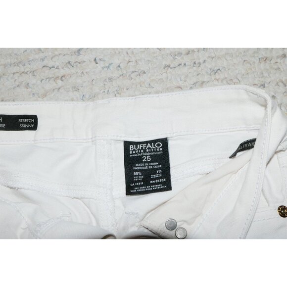 White Skinny Jeans - Buffalo David Bitton - Picture 6 of 9